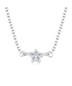 Cute shining Star Silver Necklace SPE-2167